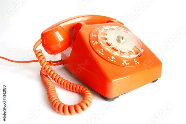 Obraz téléphone orange