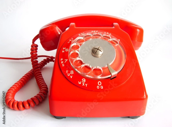 Obraz téléphone rouge