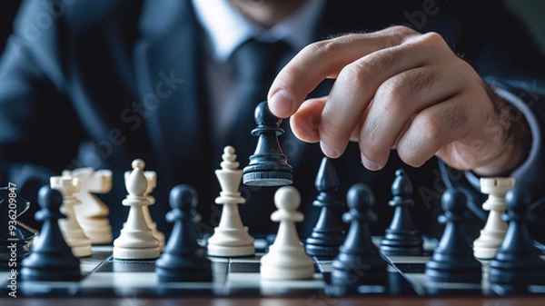 Fototapeta Risk management practices identify and mitigate potential threats to business operations. By developing contingency plans and monitoring risks companies can protect their assets