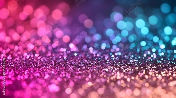 Obraz A colorful background with many small dots