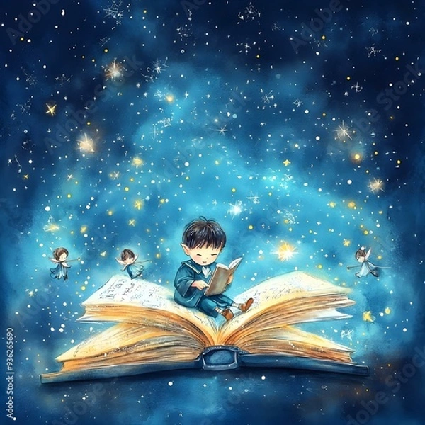 Obraz Childrens Cosmic Dreams