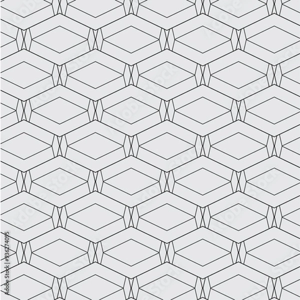 Fototapeta Abstract line pattern design for any business.