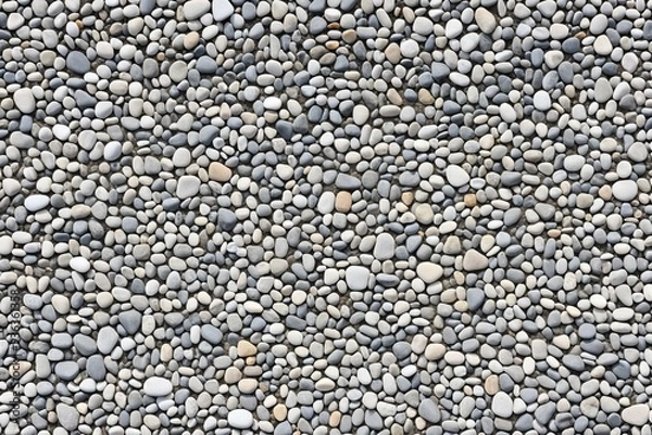 Fototapeta A detailed shot of various types of rocks and stones, great for use in geology or nature-themed projects