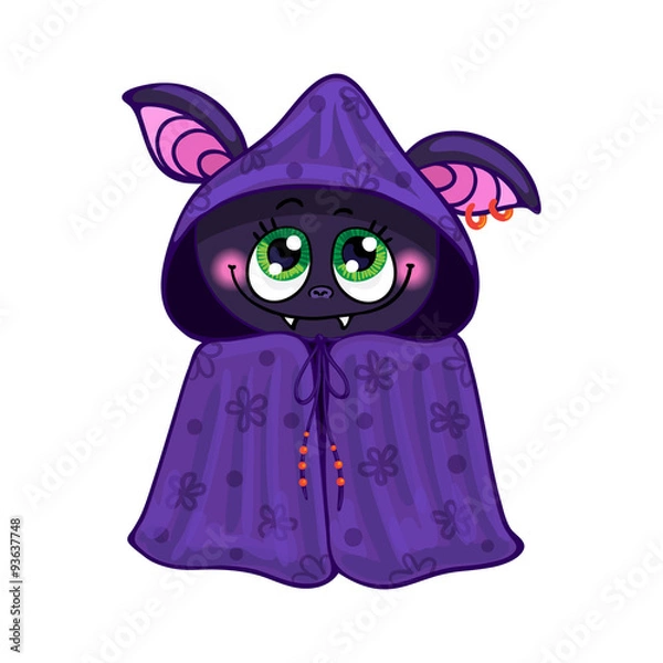 Fototapeta Bat on Halloween Vector