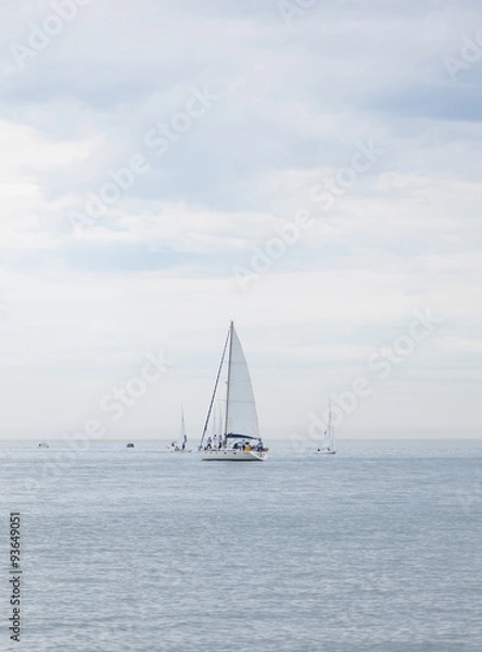 Obraz Ah les petits bateaux...