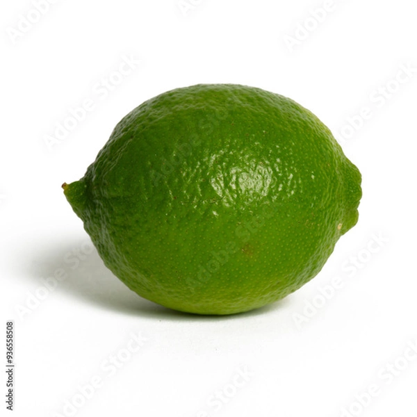 Fototapeta Lime isolated on white background