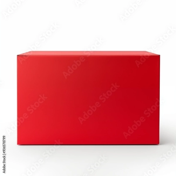 Obraz empty red box