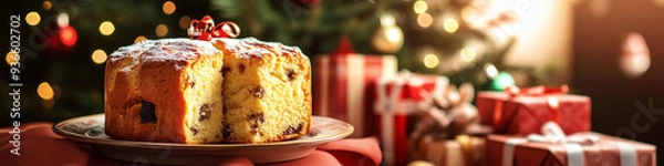 Obraz Christmas Panettone