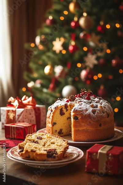 Obraz Christmas Panettone