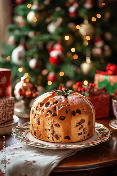 Obraz Christmas Panettone
