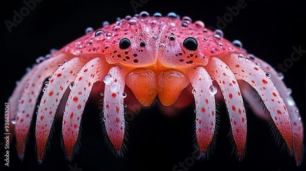 Fototapeta Photographer who captures the hidden beauty of microscopic worlds offering a new perspective on nature