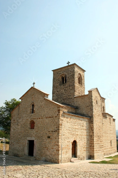 Fototapeta Djurdjevi stupovi is a Serbian Orthodox monastery, located two km from Berane, the north-east of Montenegro, and represents the most important cultural and historical monument of this region.