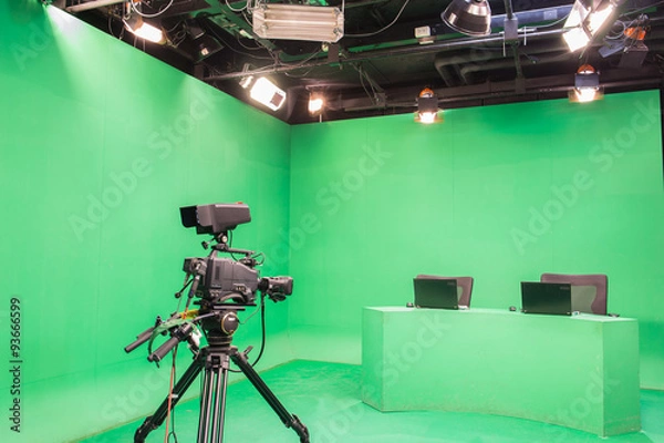 Obraz Television studio