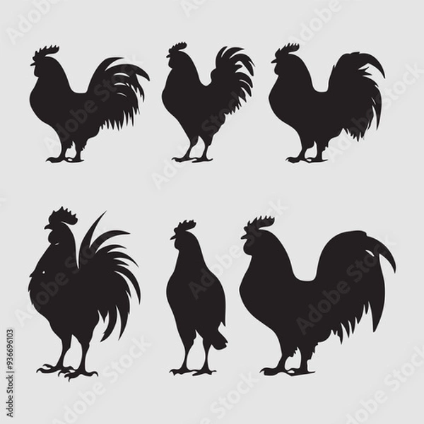 Obraz Vector  Animals Hen