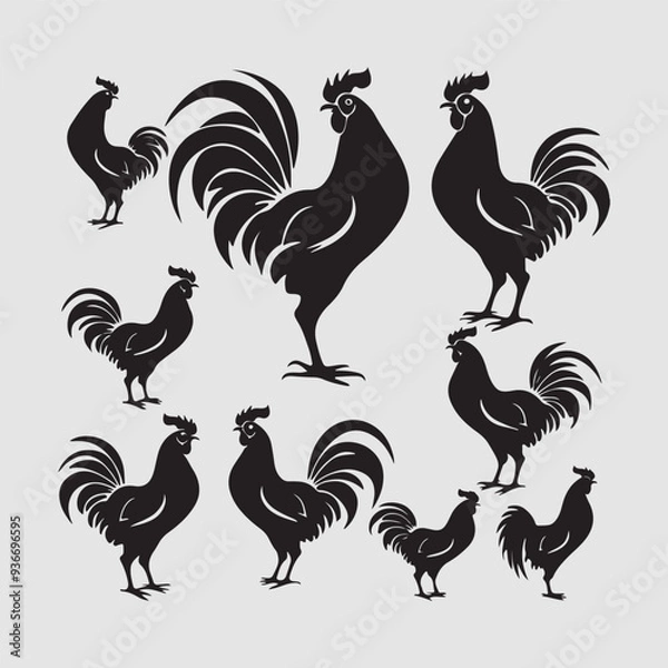 Obraz Vector  Animals Hen