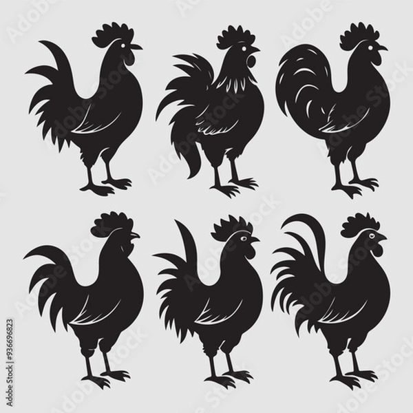 Obraz Vector  Animals Hen