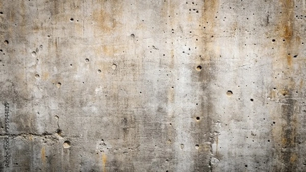 Fototapeta A detailed close-up shot of a weathered concrete wall background texture