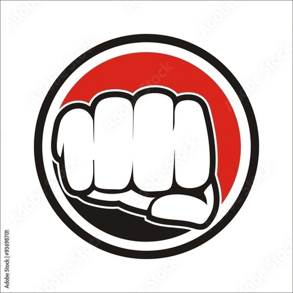 Obraz punch hand