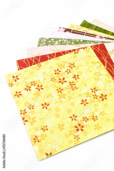 Fototapeta 千代紙　水引