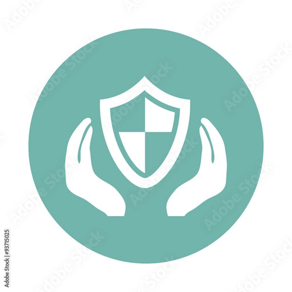 Fototapeta Shield icon