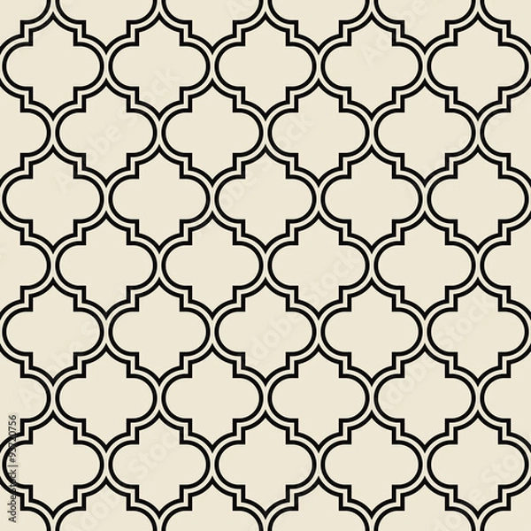 Obraz quatrefoil pattern, decorative framework