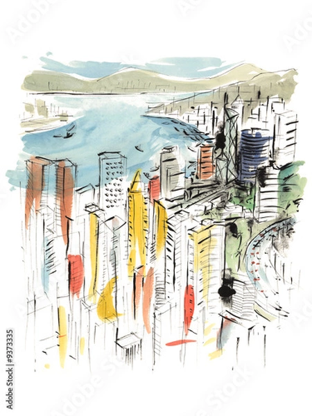 Obraz Hong Kong Island