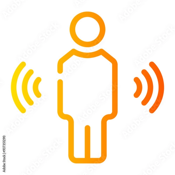 Obraz people gradient icon