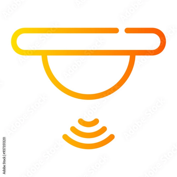 Obraz sensor gradient icon