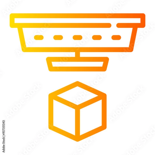 Obraz proximity gradient icon