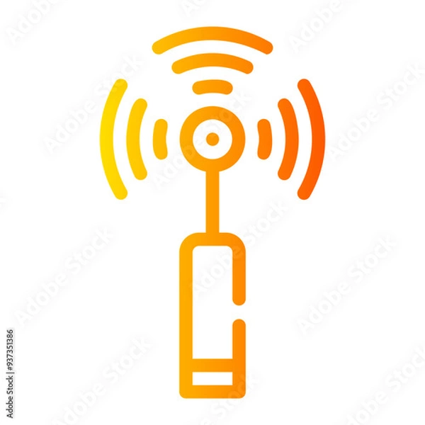 Obraz motion gradient icon