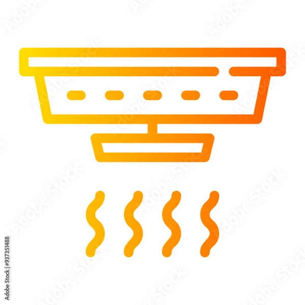 Obraz detector gradient icon