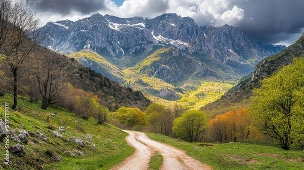 Obraz Tzoumerka in spring