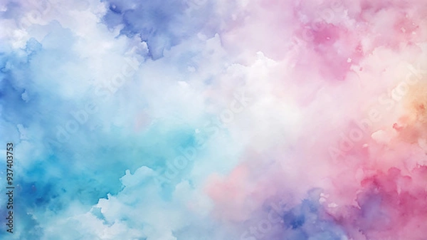 Obraz simple water color texture background
