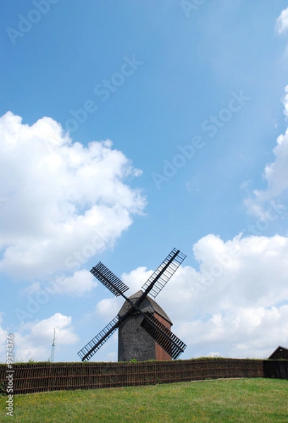 Obraz Bockwindmuehle in Berlin-Marzahn 2