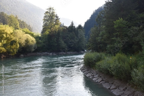 Obraz Blick auf den Eisack