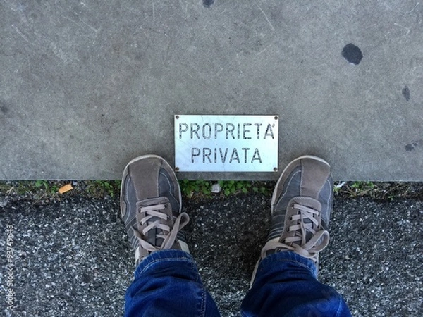 Obraz proprietà privata