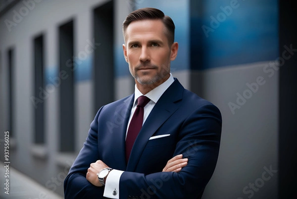 Obraz portrait of a businessman