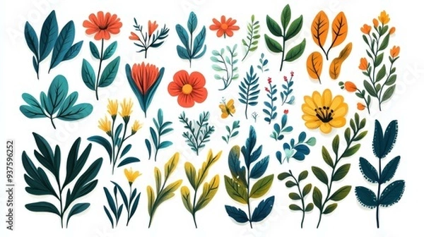 Obraz Floral Elements