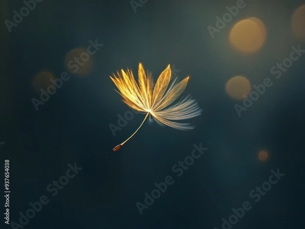 Obraz Dandelion Seed in Flight