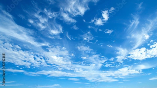 Fototapeta sky and clouds