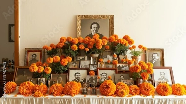 Fototapeta Ofrendas for the Day of the Dead.