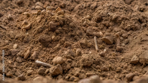 Obraz sandy loam soil