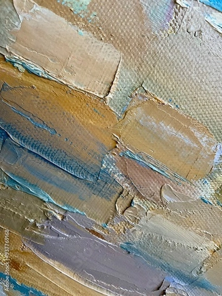 Obraz Background painting texture