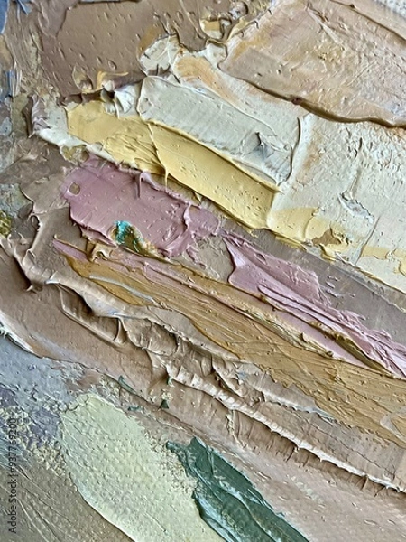 Obraz Background painting texture 