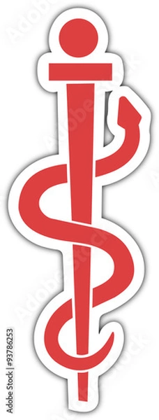 Fototapeta icône infirmière