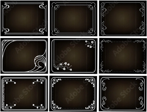 Fototapeta old movie vector