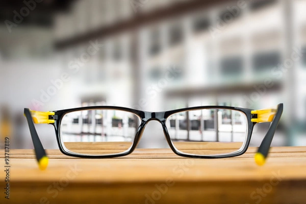 Obraz Glasses view vision focus viewpoint