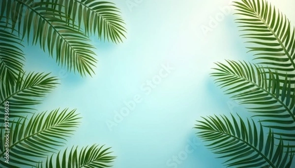 Fototapeta palm tree background