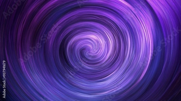 Fototapeta A mesmerizing swirl of purple hues creating a dynamic and vibrant abstract pattern, perfect for creative projects.