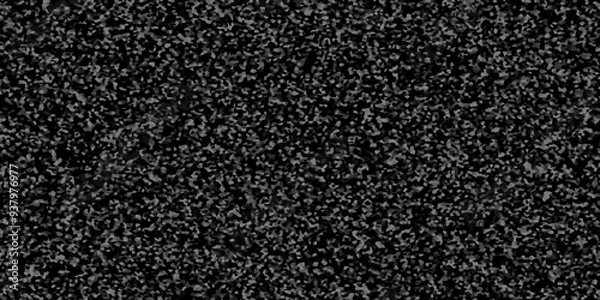 Fototapeta Abstract Grunge texture overlay with fine grains isolated on white background. Black glitter texture abstract background banner.